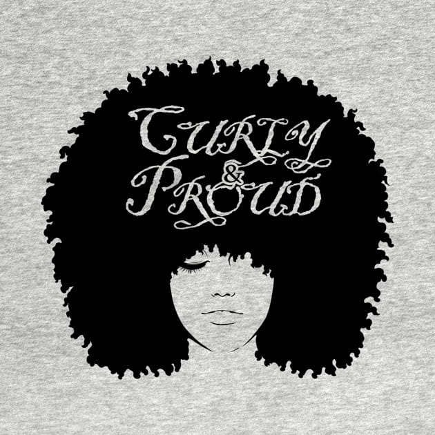 Curly & Proud by LeoNealArt